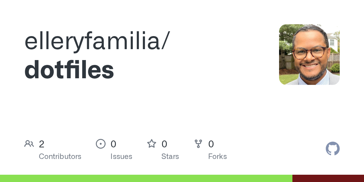dotfiles repository preview