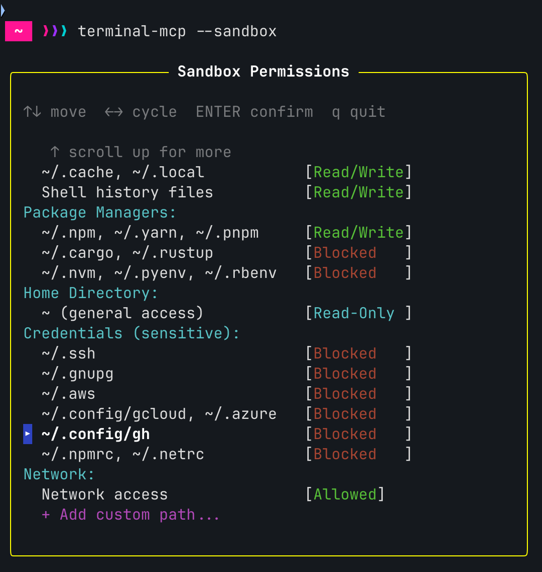 Terminal MCP repository preview