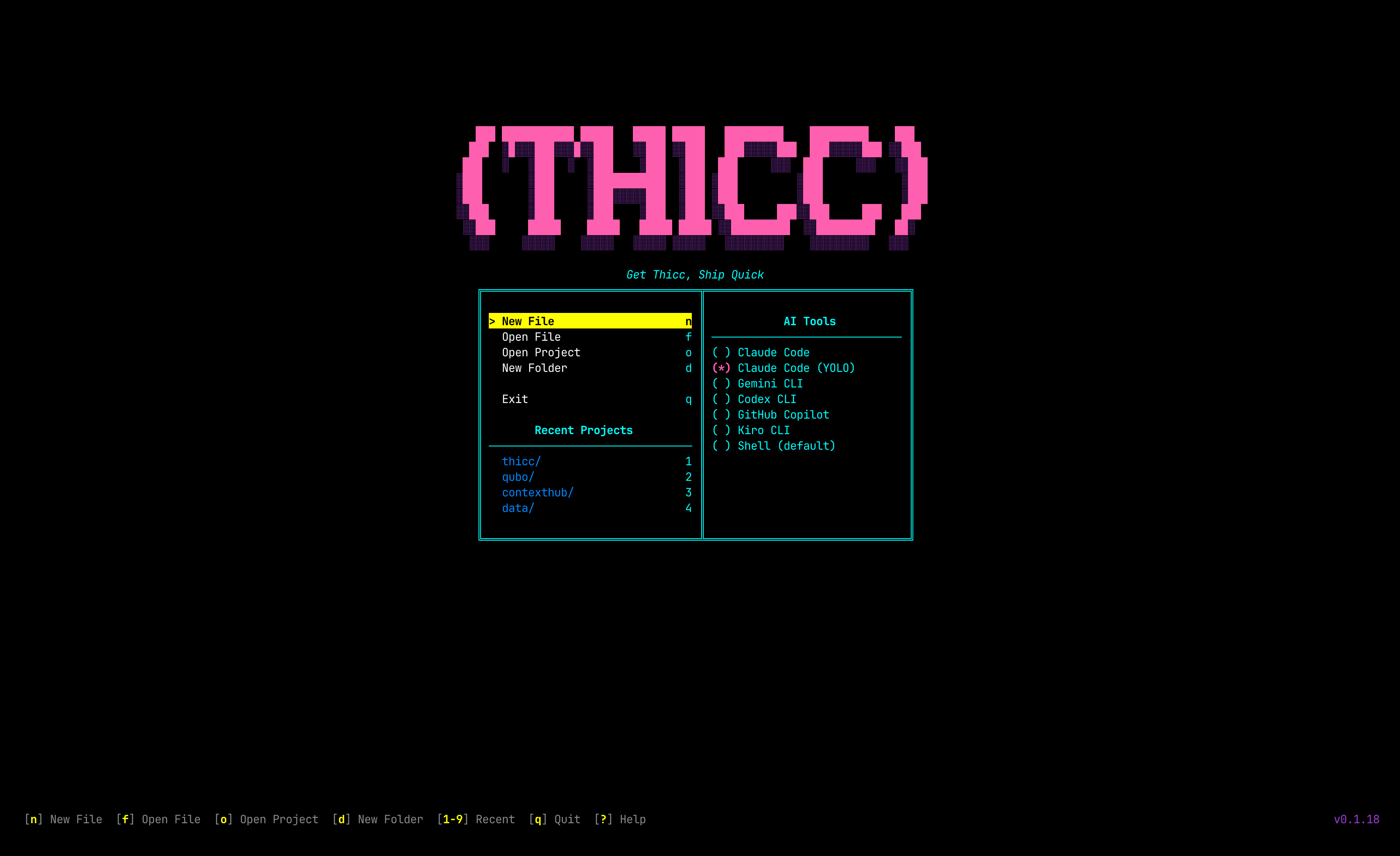 THICC repository preview